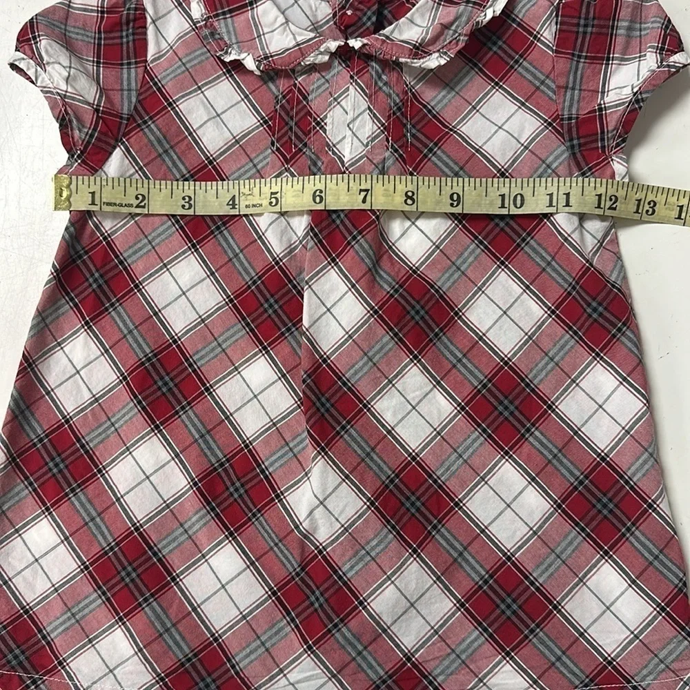 Janie and Jack Holiday Carousel Plaid Shirt 5